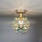 Ceiling Light Crystal | Flower Shape | Ambient Pattern Lighting for Living Room and Bedroom | Energy Efficient LED Fixture