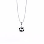 Personalized Football Necklace with Custom Name - Engraved Soccer Pendant for Fans - Durable Sports Jewelry Gift for Every Fan