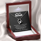 Heart Pendant Necklace with Sparkling Zirconia Stone and Adjustable Chain - Meaningful Jewelry Gift for Her for Daily Wear