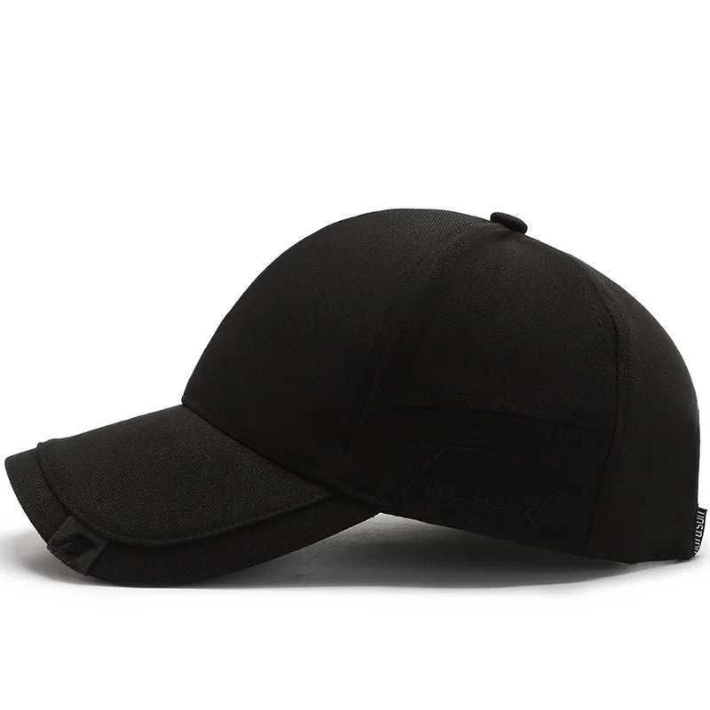 Classic Twill Curved Brim Baseball Cap | Adjustable Cotton Hat for Everyday Wear | Lightweight Breathable Design for Men and Women