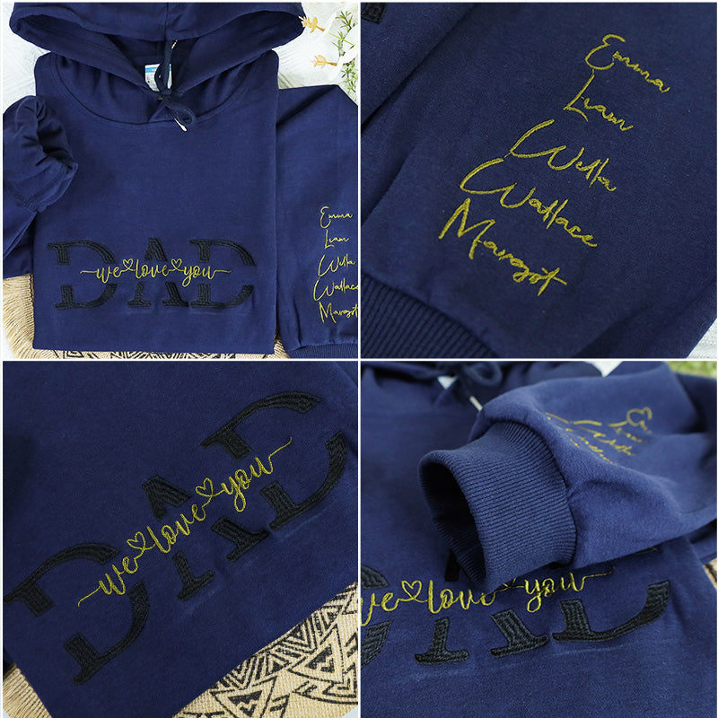 Men's Hoodie for Dads | Comfortable Graphic Pullover Sweatshirt | Personalized Father's Day Gift Idea | Papa Swag Apparel