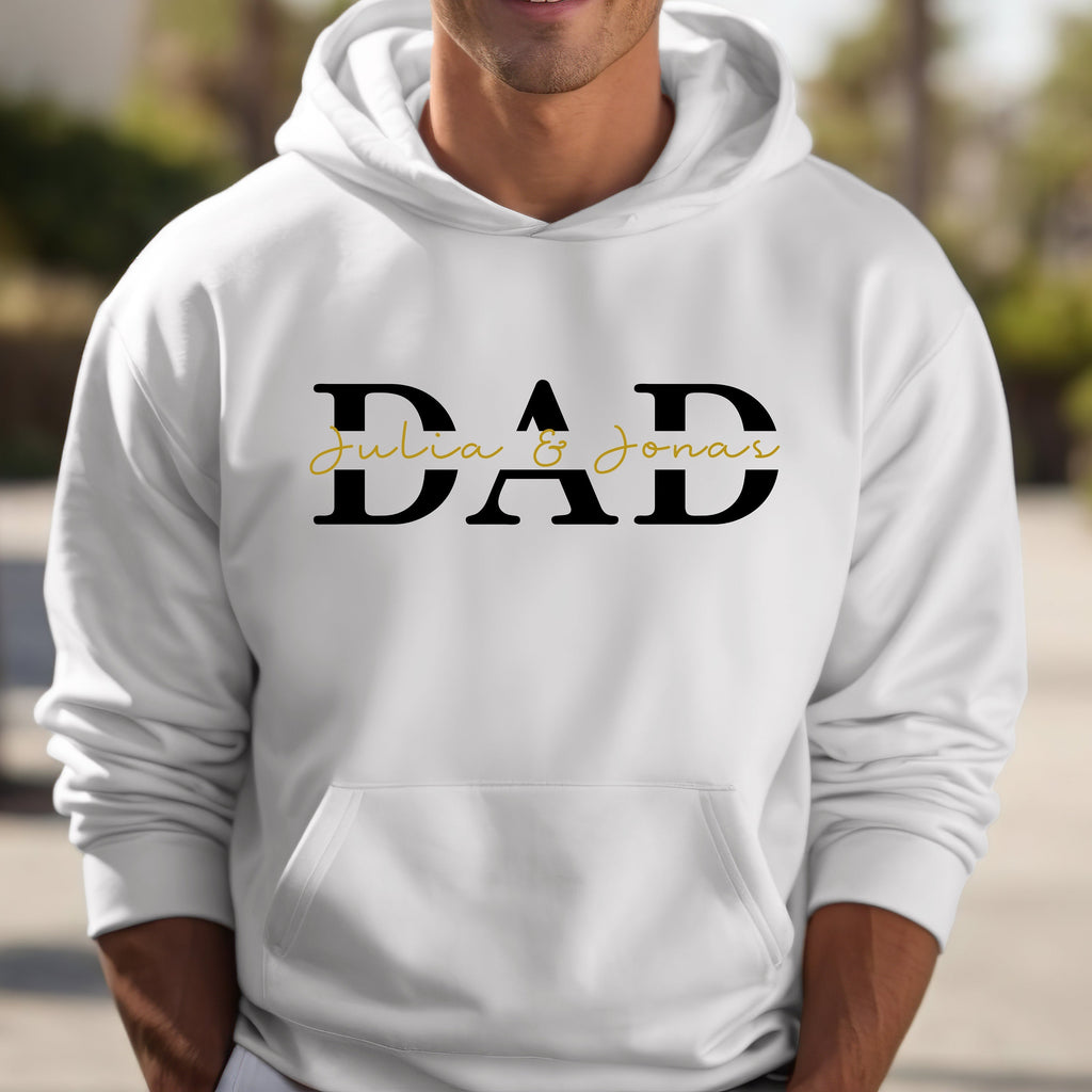 Men's Hoodie for Dads | Comfortable Graphic Pullover Sweatshirt | Personalized Father's Day Gift Idea | Papa Swag Apparel
