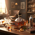 Whiskey Decanter Classic Mustang Car Shape | Unique Barware Accessory | Decorative Gift for Car and Spirit Lovers