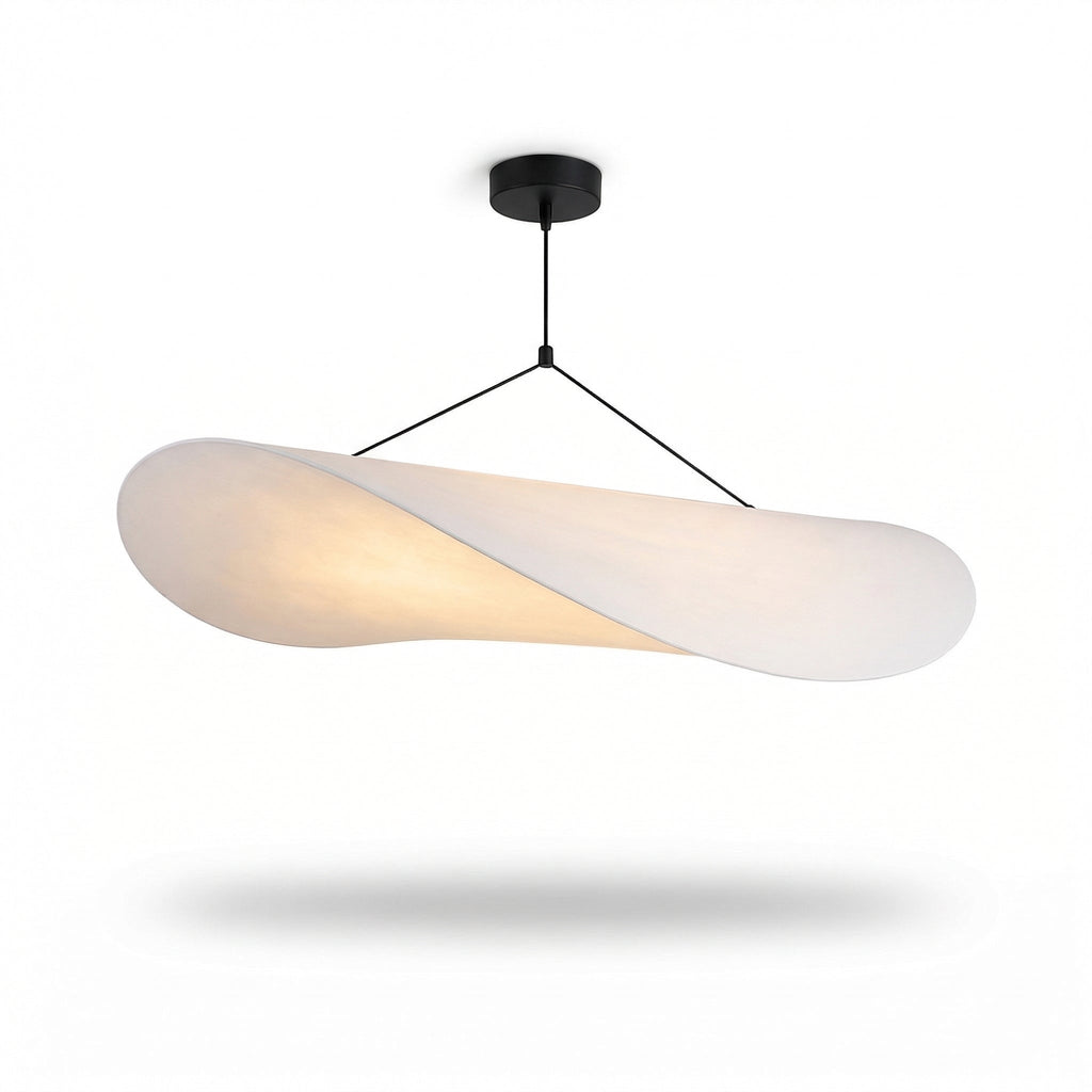 Fabric Sculptural Pendant Light