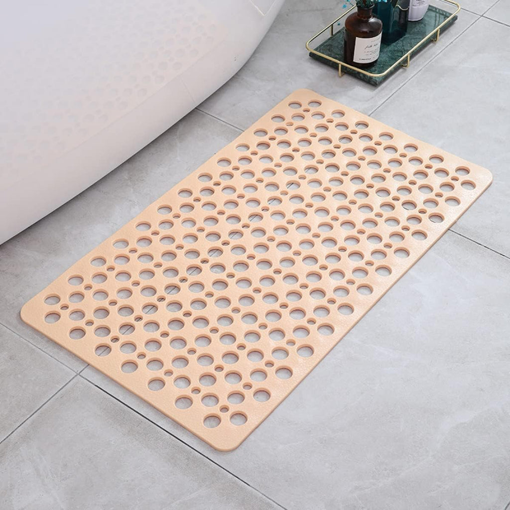 Non-Slip Shower Mat Flexible Material | Mold Resistant Drainage System | Safe and Comfortable Bathroom Safety Floor Mat