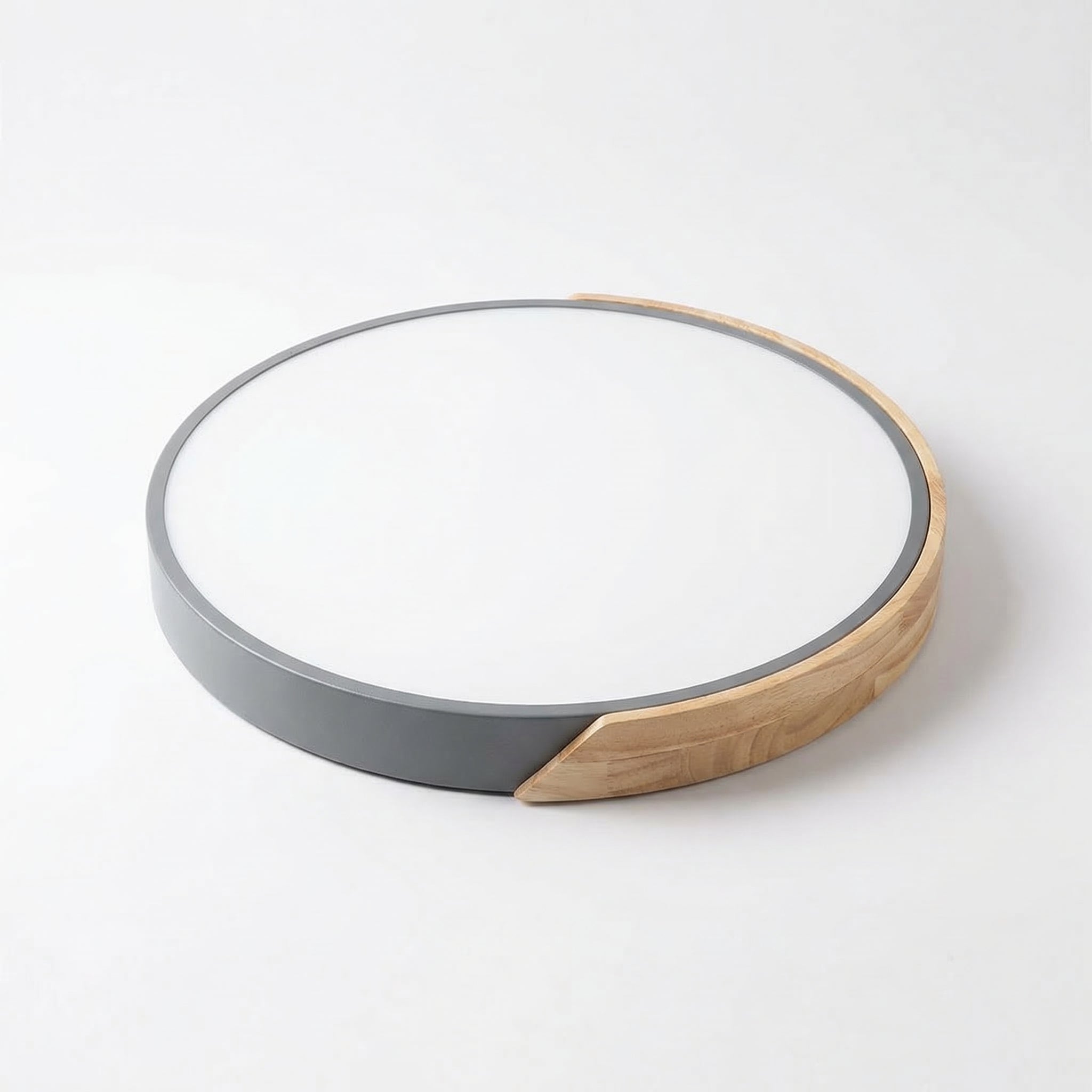 Scandinavian Wooden Round Ceiling Light