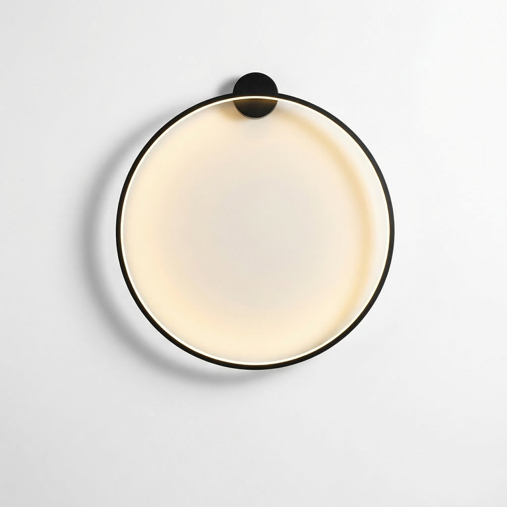 Minimalist Circular LED Wall Light