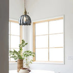 Vintage Glass Pendant Light