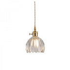 Vintage Glass Pendant Light