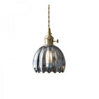 Vintage Glass Pendant Light