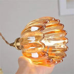 Vintage Glass Pendant Light