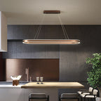 Linear LED Pendant Light Modern Kitchen Island Chandelier Ceiling Light