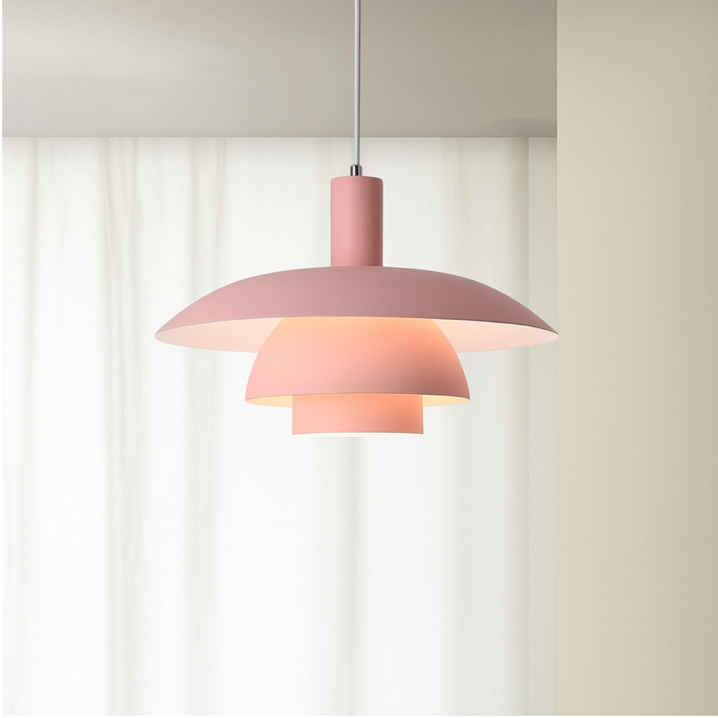 Metal LED Pendant Lamp – Danish Scandinavian Minimalist Dimmable Design