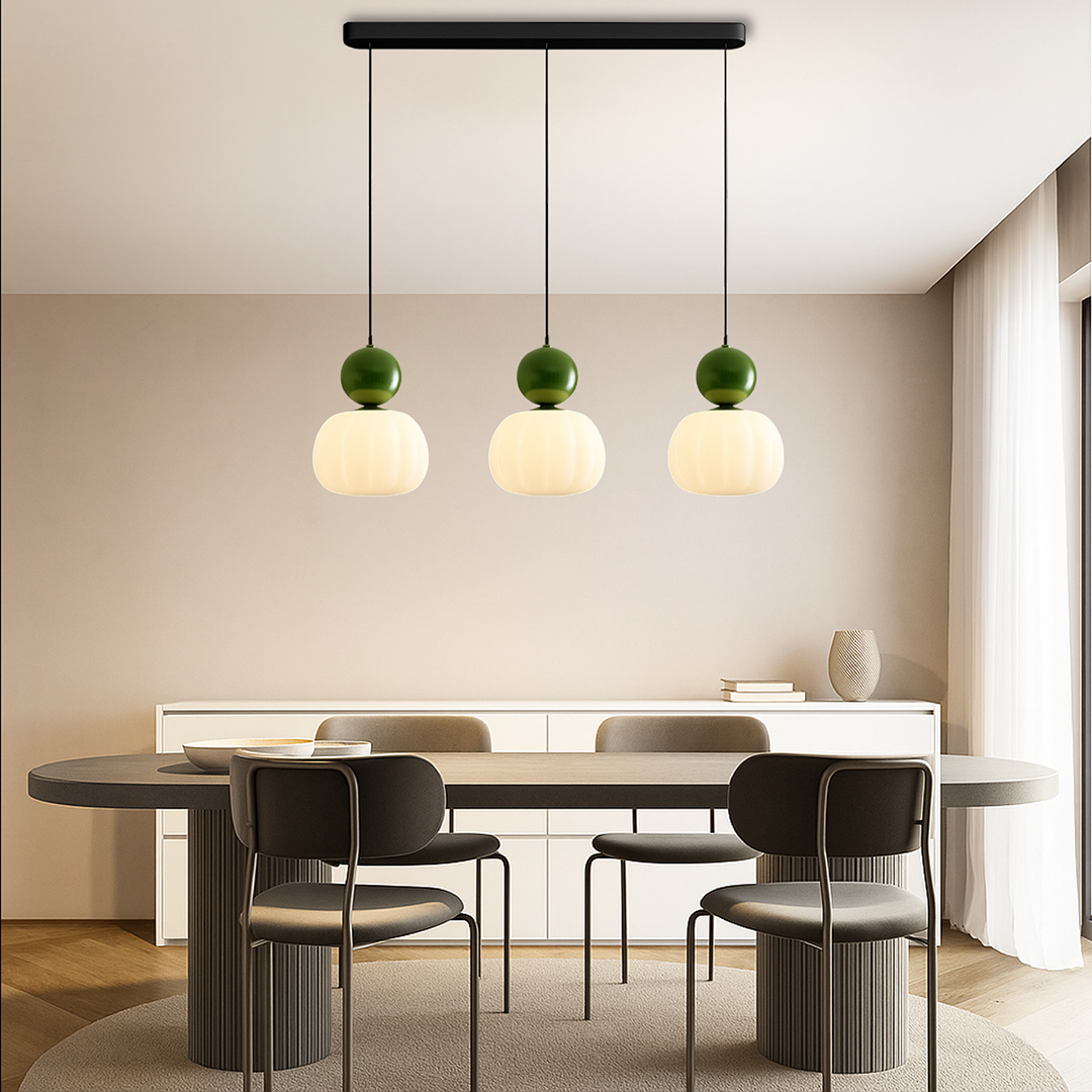 Geometric Pendant Lamp – Art Deco Symmetrical Vintage Statement Design