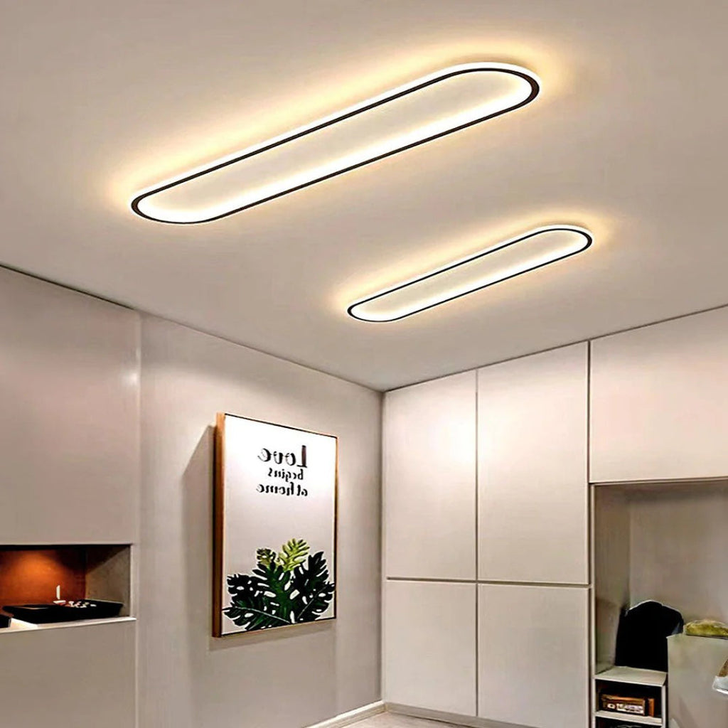 Modern Oval LED Ceiling Light