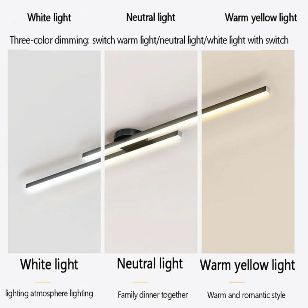 Modern Linear LED Ceiling Light