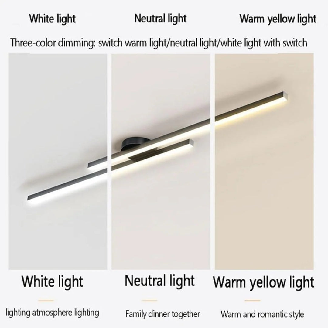 Modern Linear LED Ceiling Light