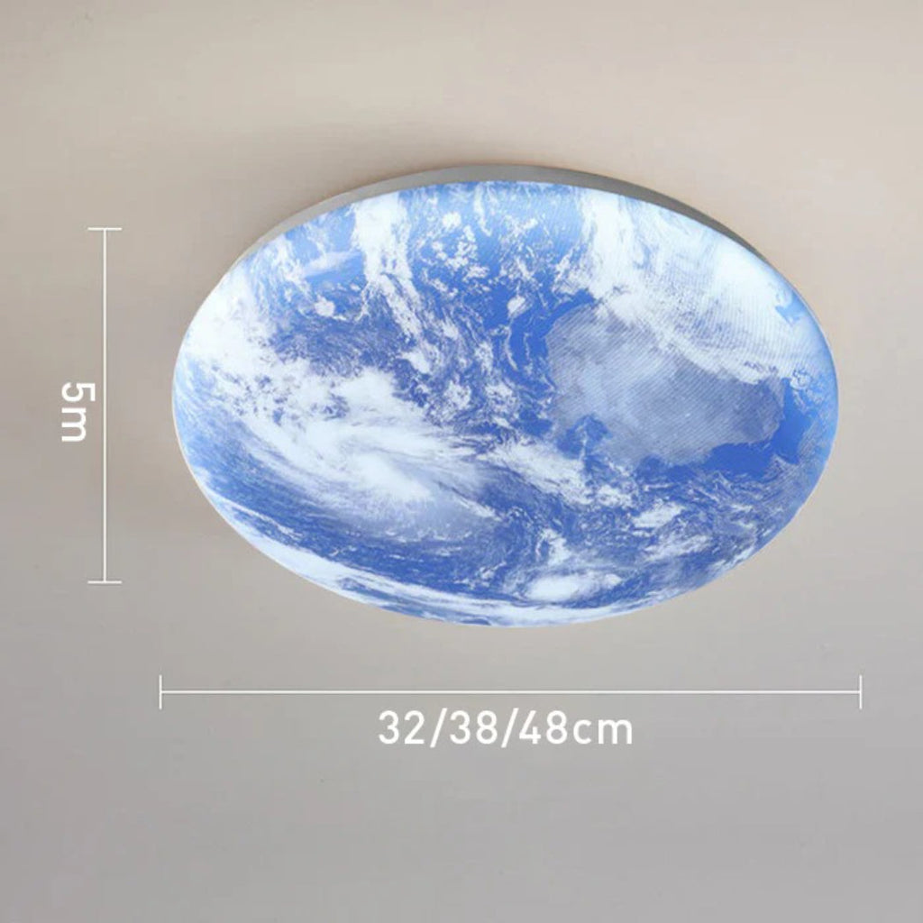 Minimalist Moon LED Ceiling Light