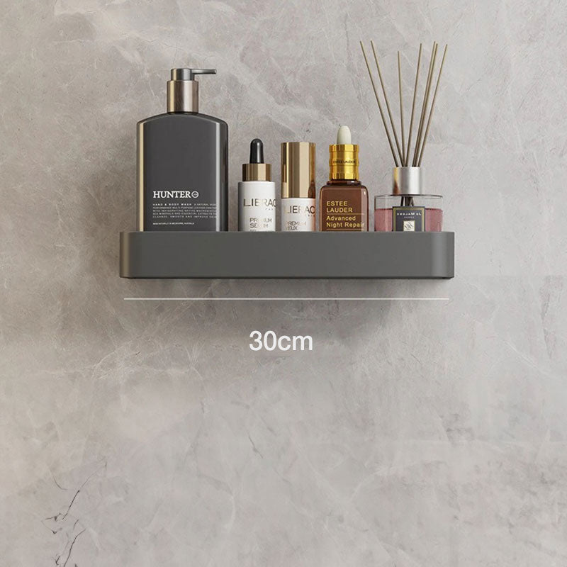Bathroom Wall Shelf Water-Resistant Material | Modern Minimalist Style | Organizes Toiletries and Towels within Reach