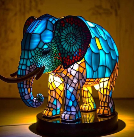 LED Table Lamp Sculptural Design | Dimmable Ambient Glow for Living Room and Bedroom | Energy Efficient Mood Lighting