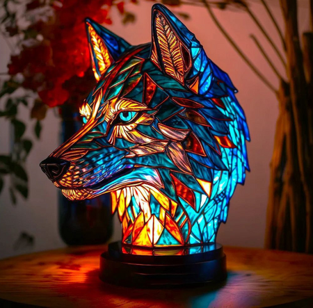 LED Table Lamp Sculptural Design | Dimmable Ambient Glow for Living Room and Bedroom | Energy Efficient Mood Lighting