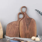Walnut Wood Cutting Board | Double-Sided Design for Food Prep and Serving | Knife-Friendly Surface for Daily Kitchen Use