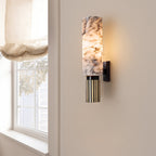Copper Stone Wall Lamp – Sculptural Natural Material Accent Design