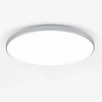 Round Flush Mount Ceiling Light Iron and Acrylic | Contemporary Interior Style | Bright Integrated LED Illumination Lamp