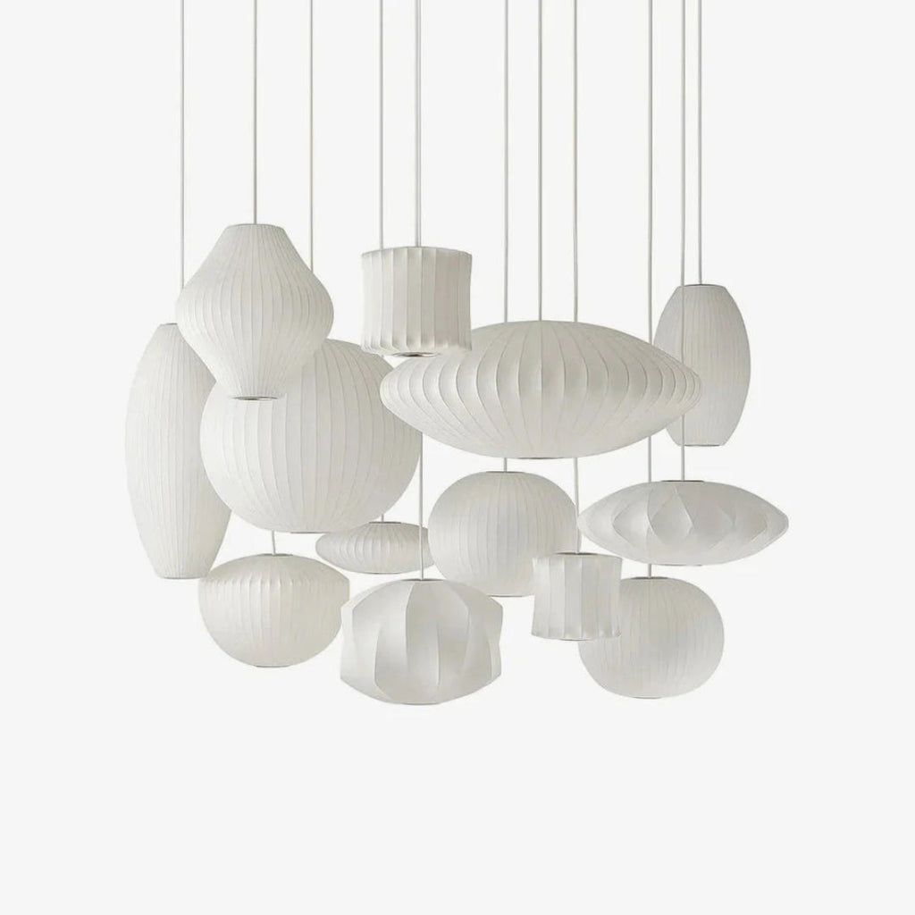 Japandi Paper Pendant Light