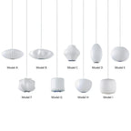 Japandi Paper Pendant Light
