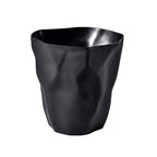 Irregular Waste Bin Plastic | Scandinavian Minimalist Style | Compact Space-Saving Trash Can for Home and Office Use