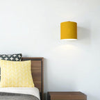 Wall Sconce Lamp Wood and Metal 24 cm x 13 cm | Nordic Minimalist Style | Adjustable Head for Focused Directional Lighting