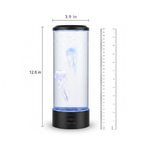 LED Jellyfish Lamp | Multi-Mode LED Lighting | Rechargeable Battery and Touch Control for Deep Mood Relaxation and Focus