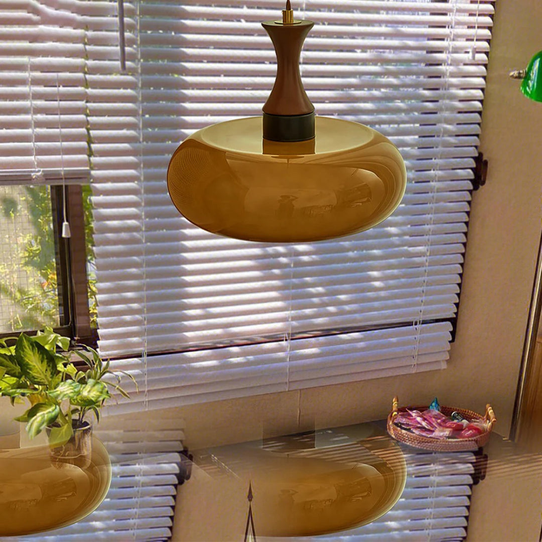 Retro Oval Pendant Light