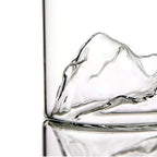 Whiskey Glass Crystal 250ml | Japanese Minimalist Design | Faceted Surface Reflects Light for Elegant Drink Presentation
