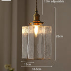 Vintage Glass Pendant Light