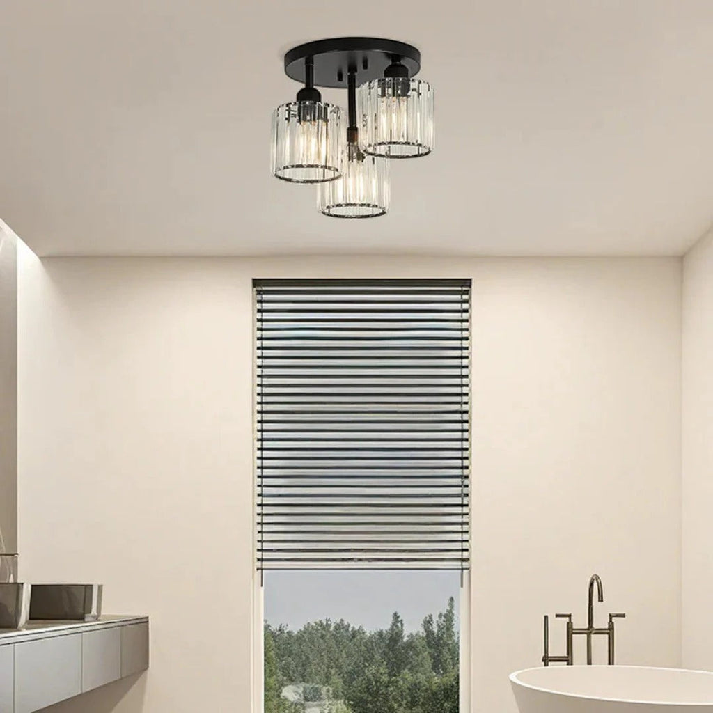 Crystal Glass Ceiling Light