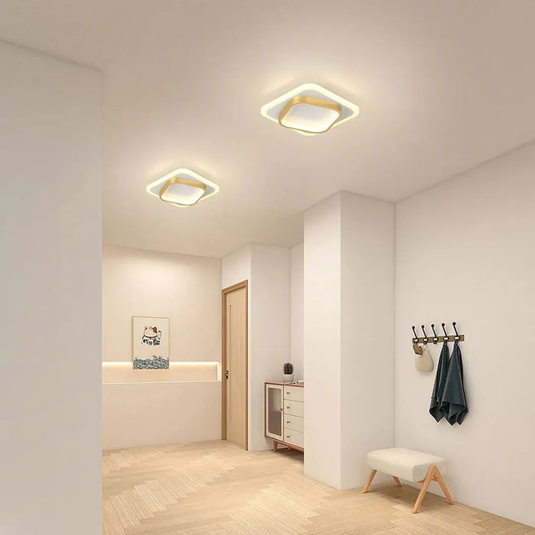 Contemporary Square LED Ceiling Light