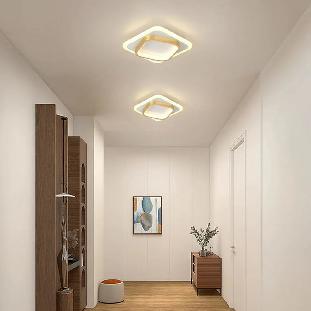 Contemporary Square LED Ceiling Light