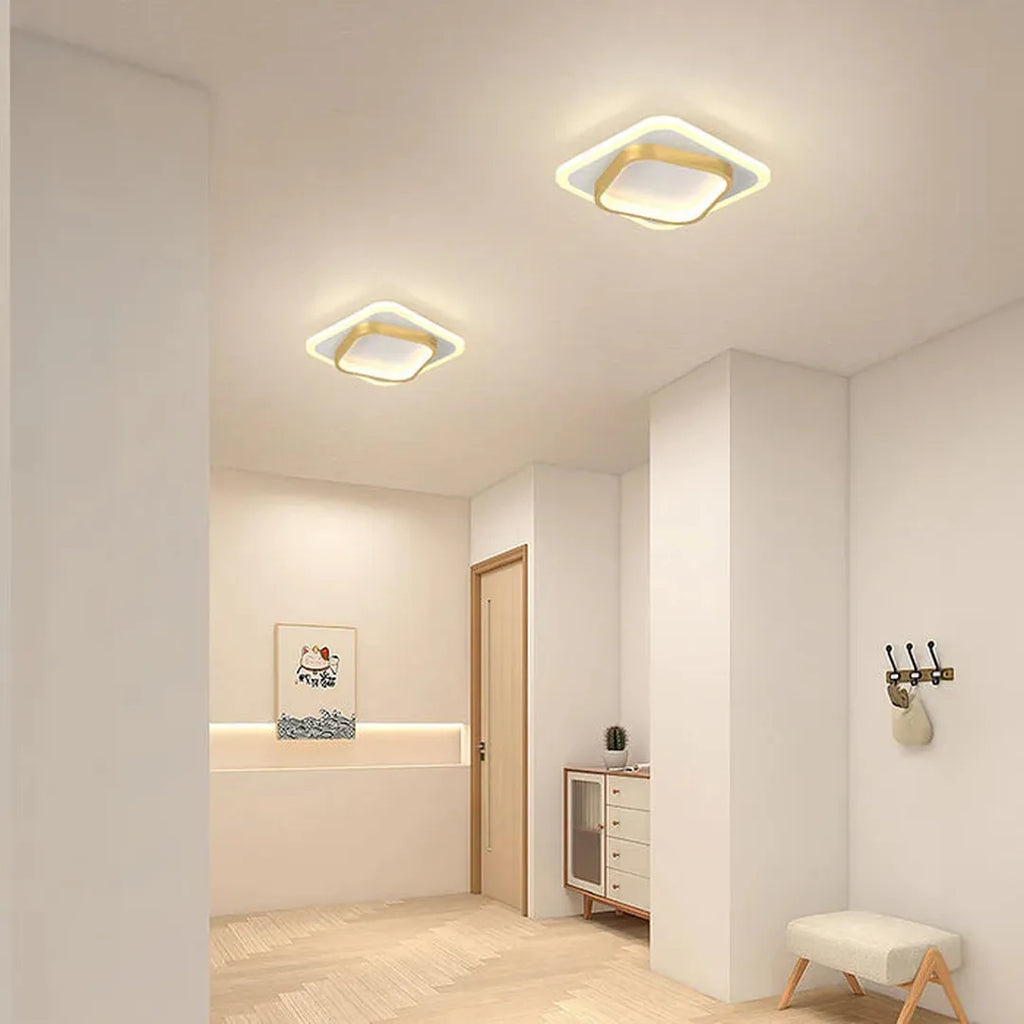 Contemporary Square LED Ceiling Light