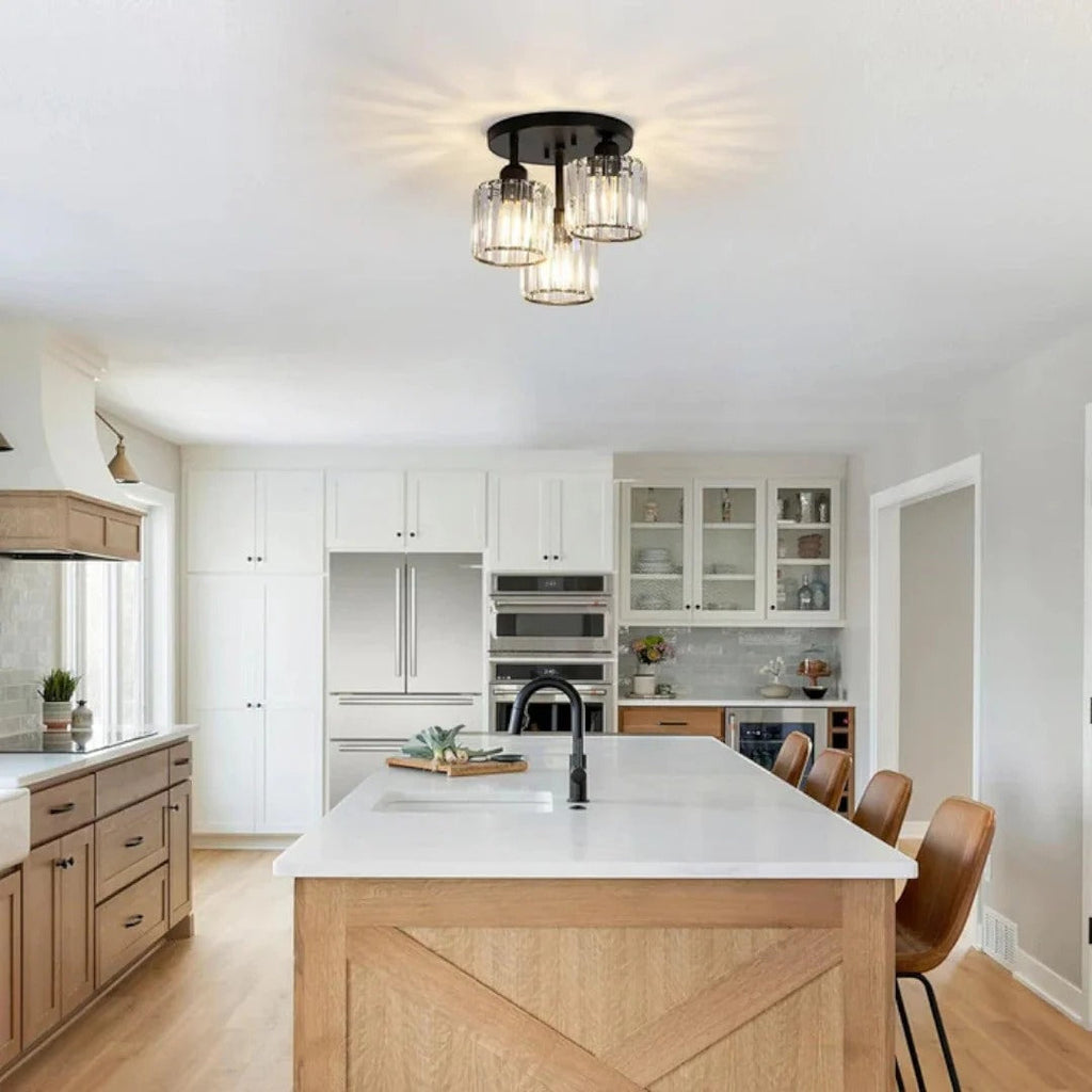 Crystal Glass Ceiling Light