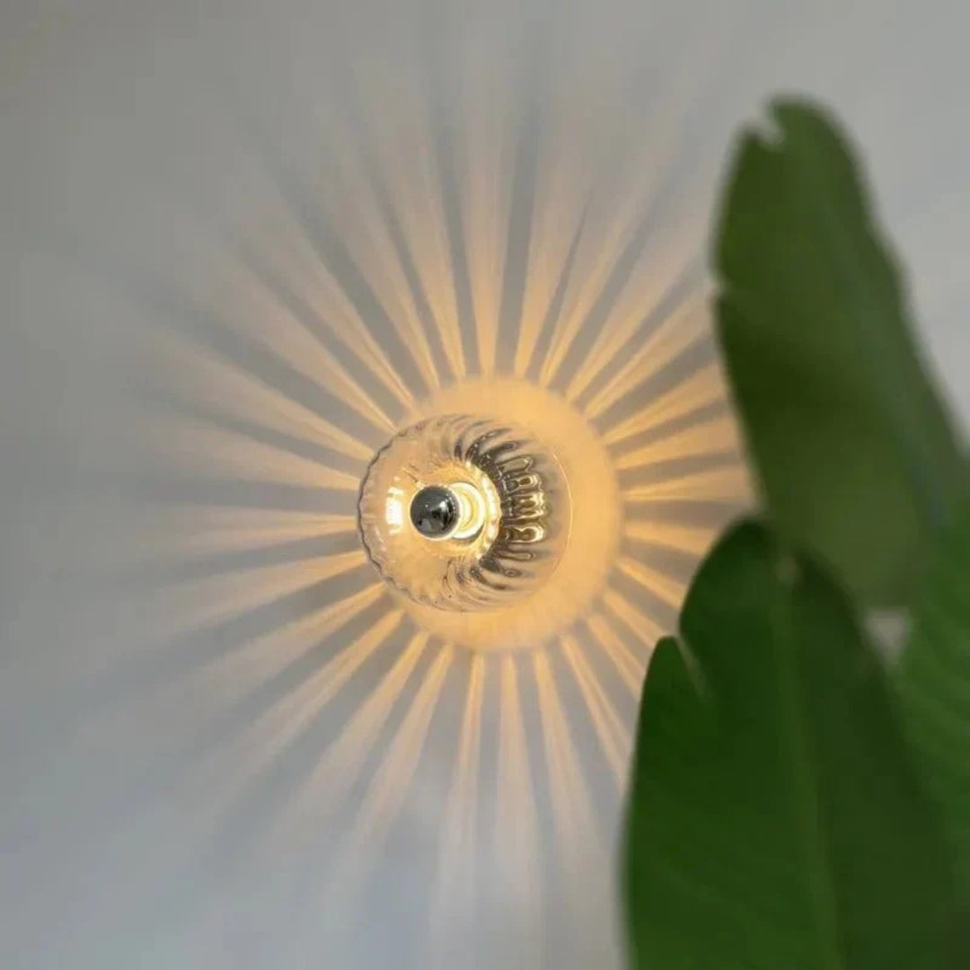 Bauhaus Glass Wall Light