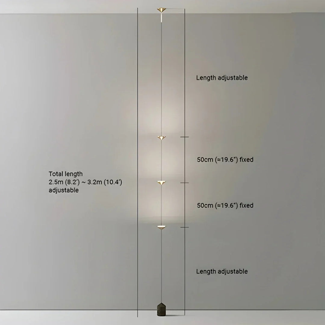 Vertical LED Floor Lamp