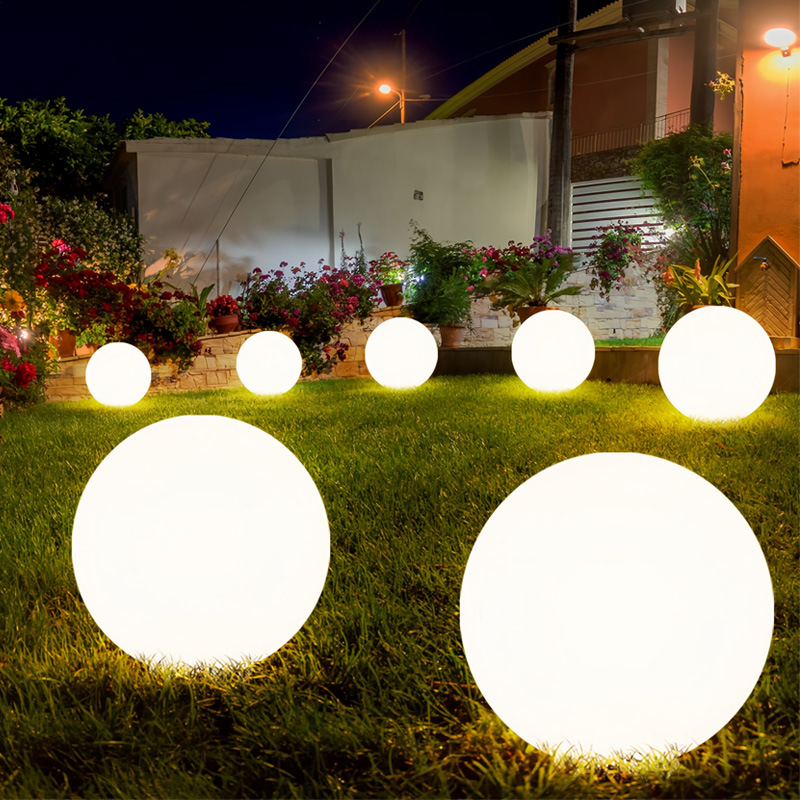 Solar Globe Garden Light Waterproof Outdoor LED Lamp