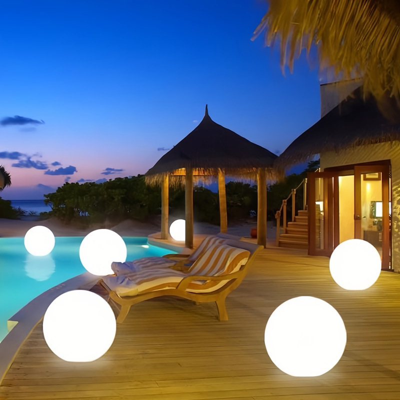 Solar Globe Garden Light Waterproof Outdoor LED Lamp