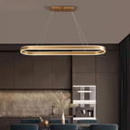 Linear LED Pendant Light Modern Kitchen Island Chandelier Ceiling Light