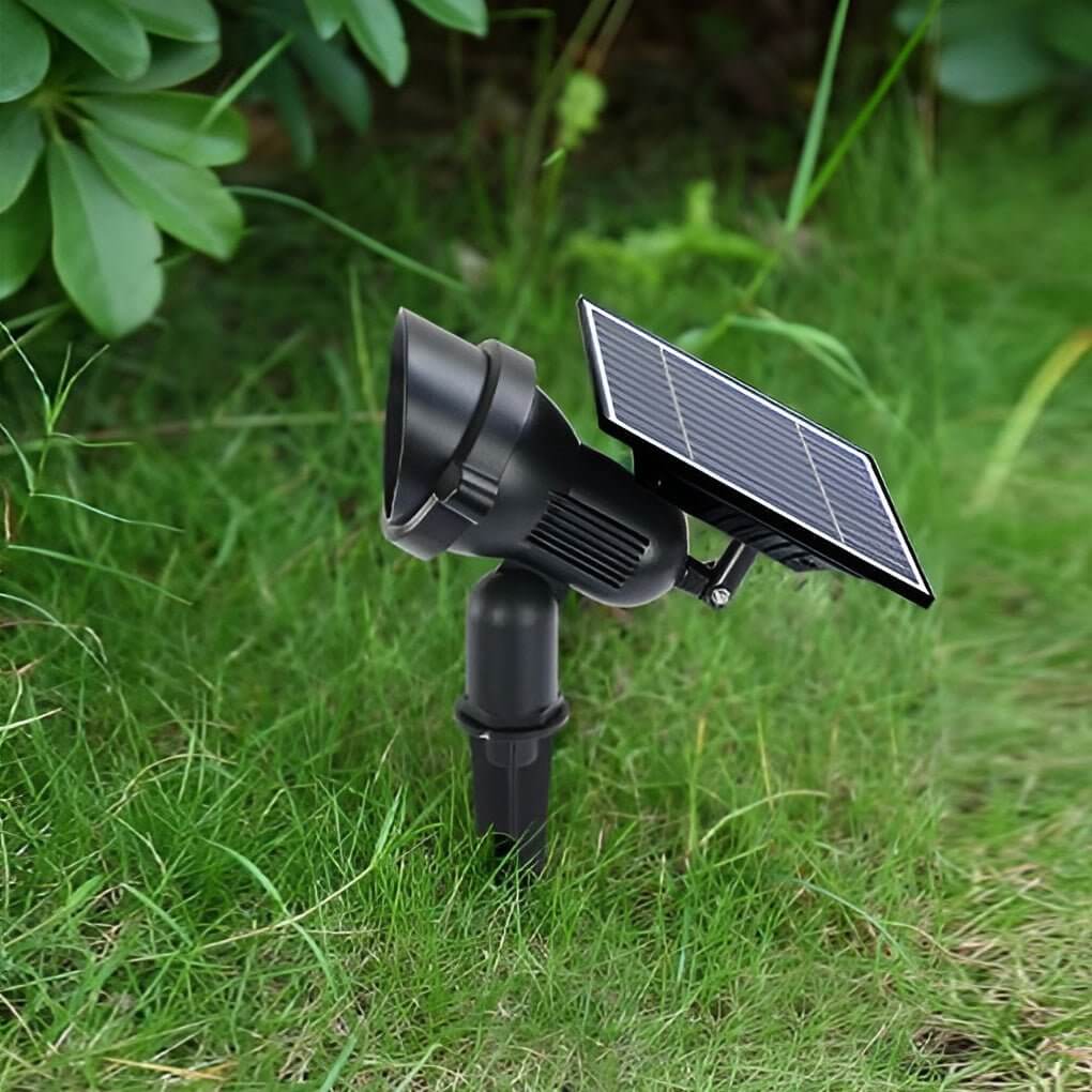 Solar Powered Garden Spotlight Adjustable LED Landscape Light Outdoor Pathway Lamp
