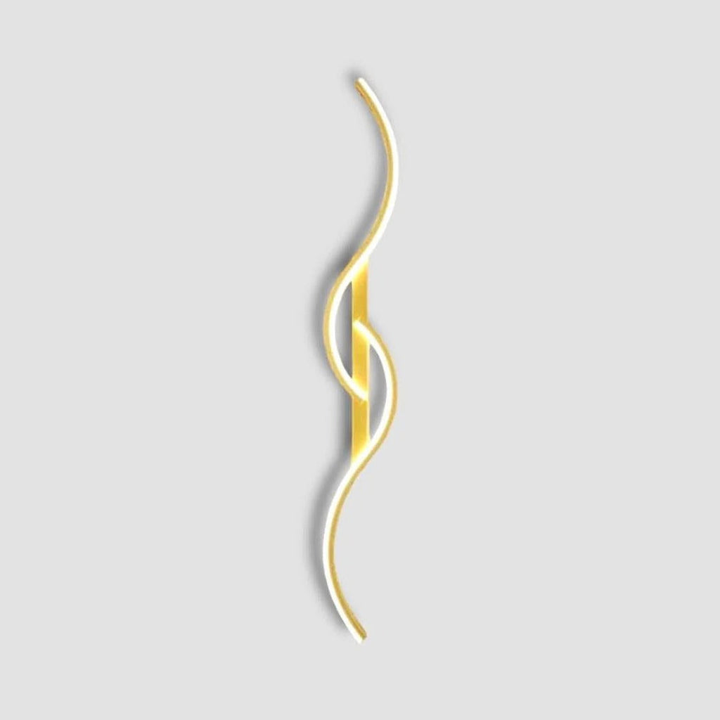 Contemporary Curved LED Wall Light