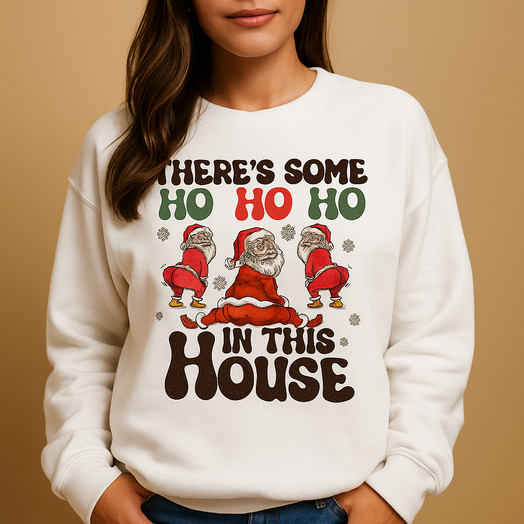 Women's Christmas Jumper | Loose Fit Festive Sweater | Soft Knit Holiday Jumper for Casual Winter Wear and Parties