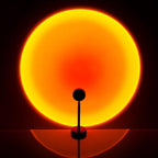 Sunset Projection Lamp | Modern Ambient Lighting for Bedrooms and Living Rooms | Creates a Warm Soothing Atmospheric Glow